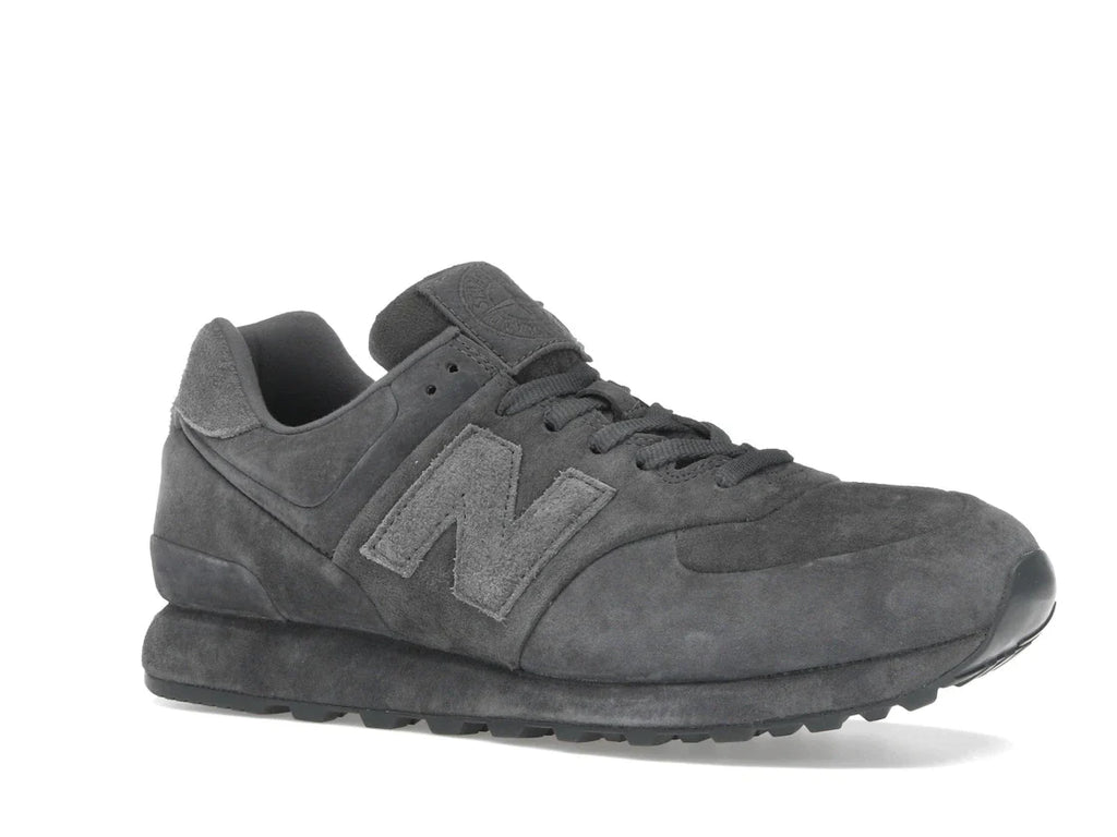 New Balance 574 Legacy Stone Island Ghost Dunkelgrau