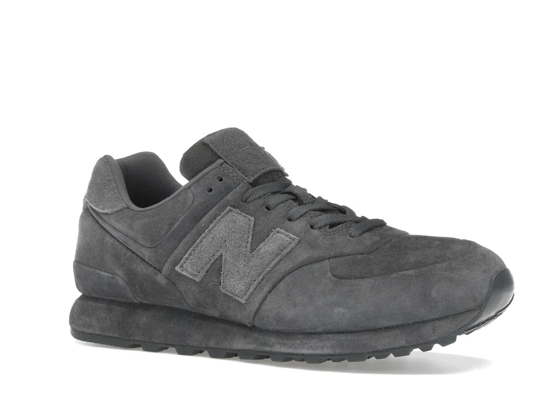 New Balance 574 Legacy Stone Island Ghost Dunkelgrau