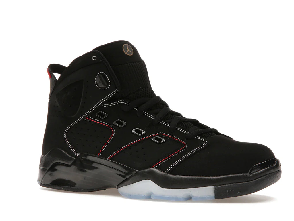 Jordan 6-17-23 Schwarz Weiß Rot Kontrastnähte
