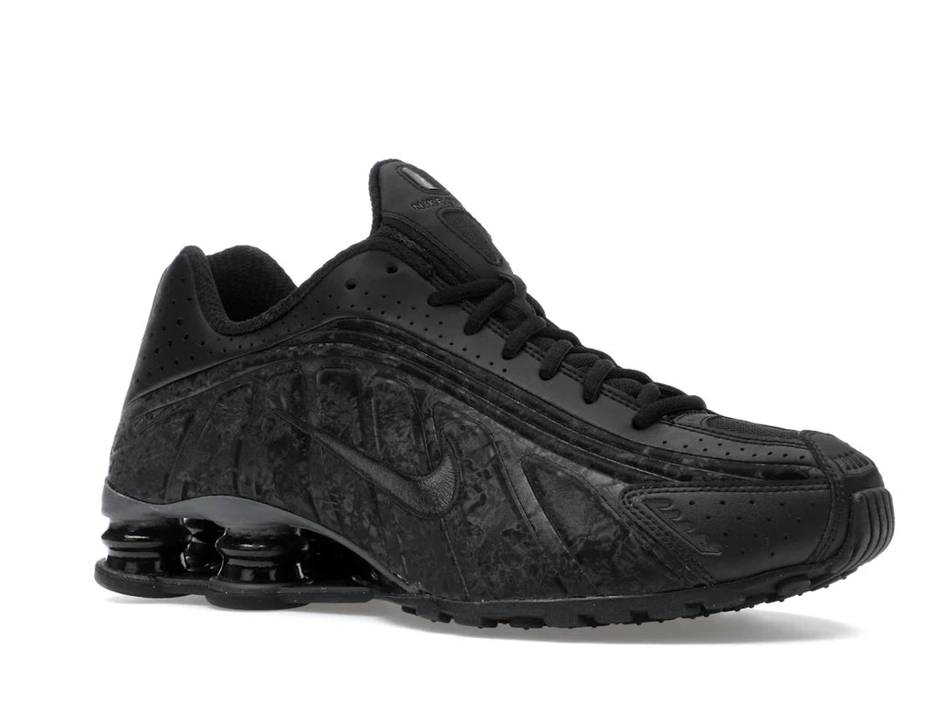 Nike Shox R4 Schwarz mit Blumenmuster (Damen)
