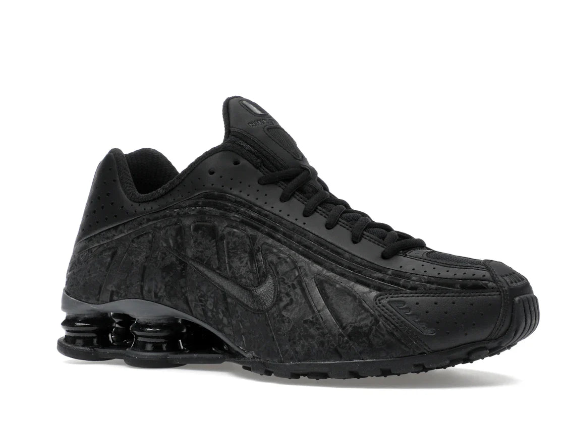 Nike Shox R4 Schwarz mit Blumenmuster (Damen)