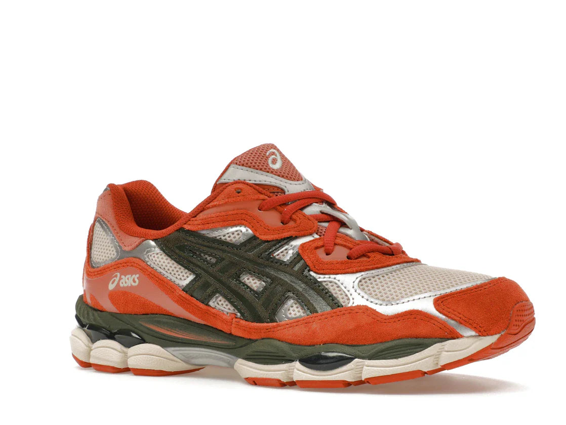 ASICS Gel-NYC Haferflockenwaldgrün Orange