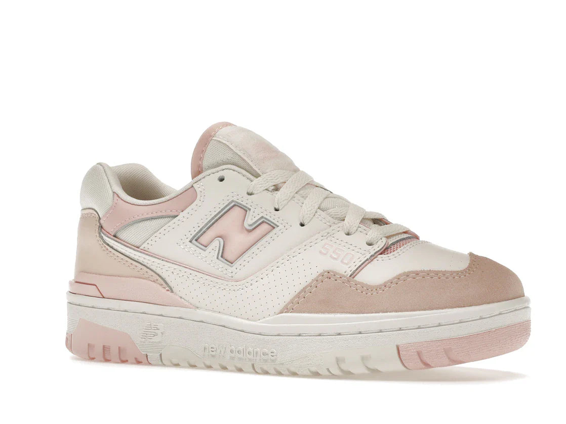 New Balance 550 Weiß Rosa (Damen)