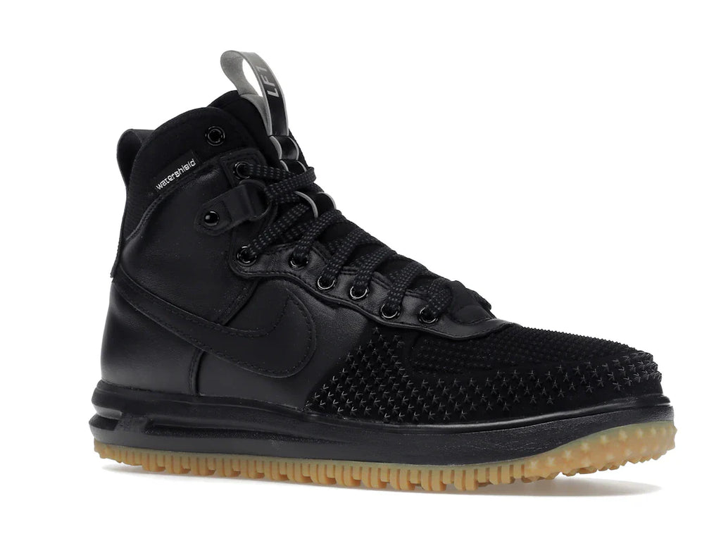 Nike Lunar Force 1 Duckboot Schwarz Gummi