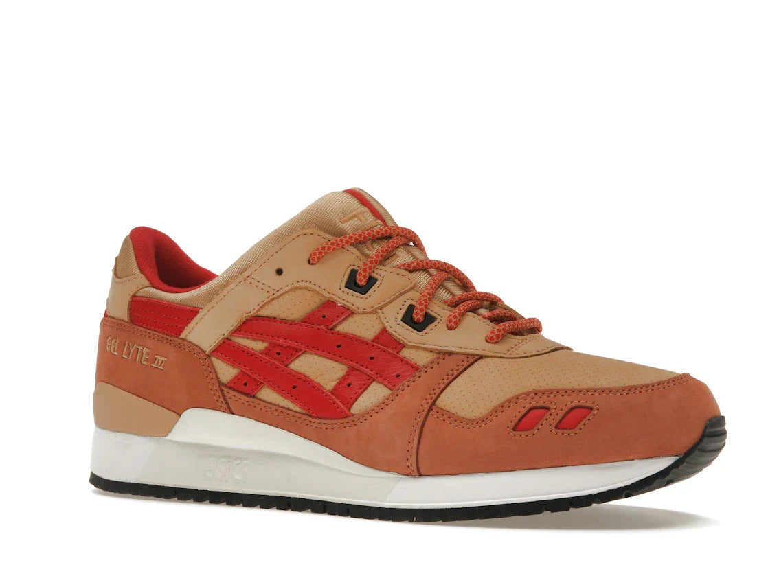 ASICS Gel-Lyte III '07 Remastered Kith Marvel X-Men Gambit Geöffnete Verpackung (Sammelkarte nicht enthalten)