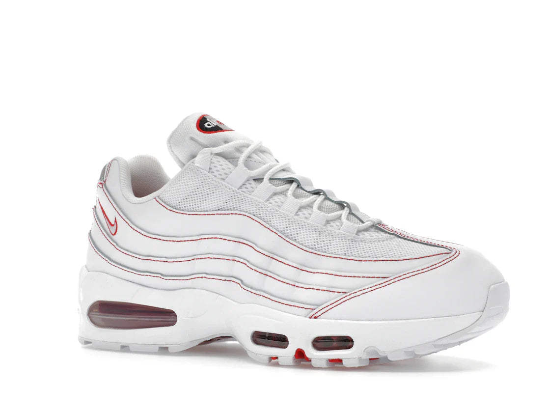 Nike Air Max 95 OG Big Bubble Weiß Universitätsrot