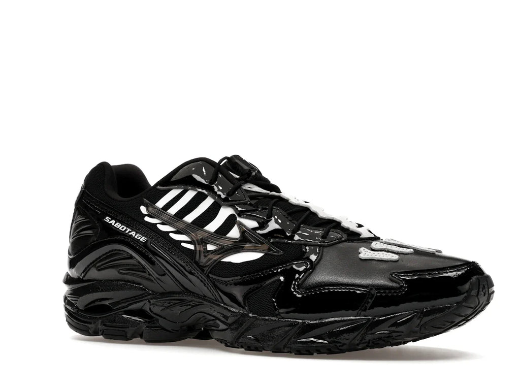 Mizuno Wave Rider 10 x Sabotage (SBTG) Schwarz Schwarz Weiß