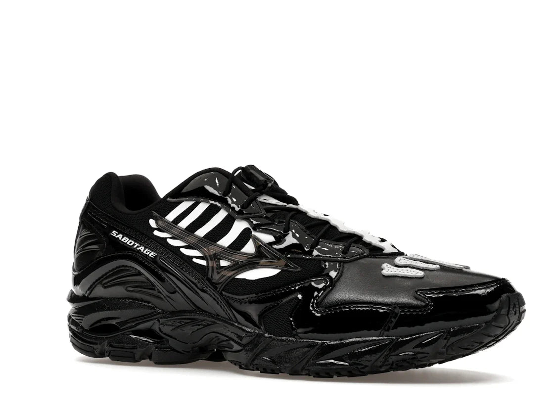 Mizuno Wave Rider 10 x Sabotage (SBTG) Schwarz Schwarz Weiß