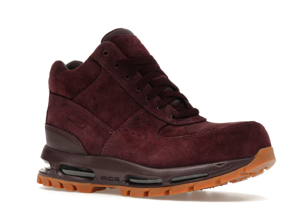 Nike Air Max Goadome Tiefburgunderfarbenes Wildleder