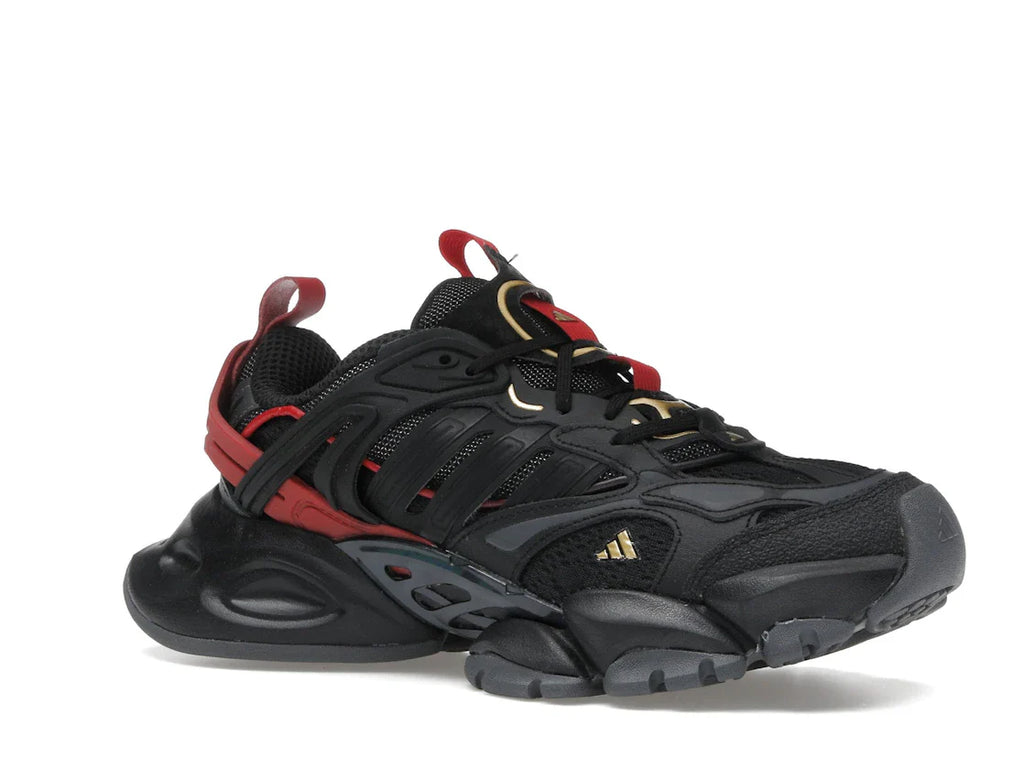 adidas XLG Runner Deluxe Schwarz Gold Metallic Rot