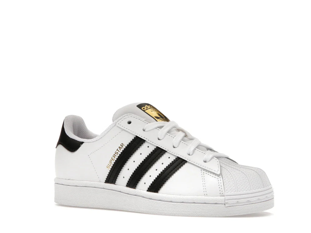 adidas Superstar Cloud White Core Black Gold (GS)