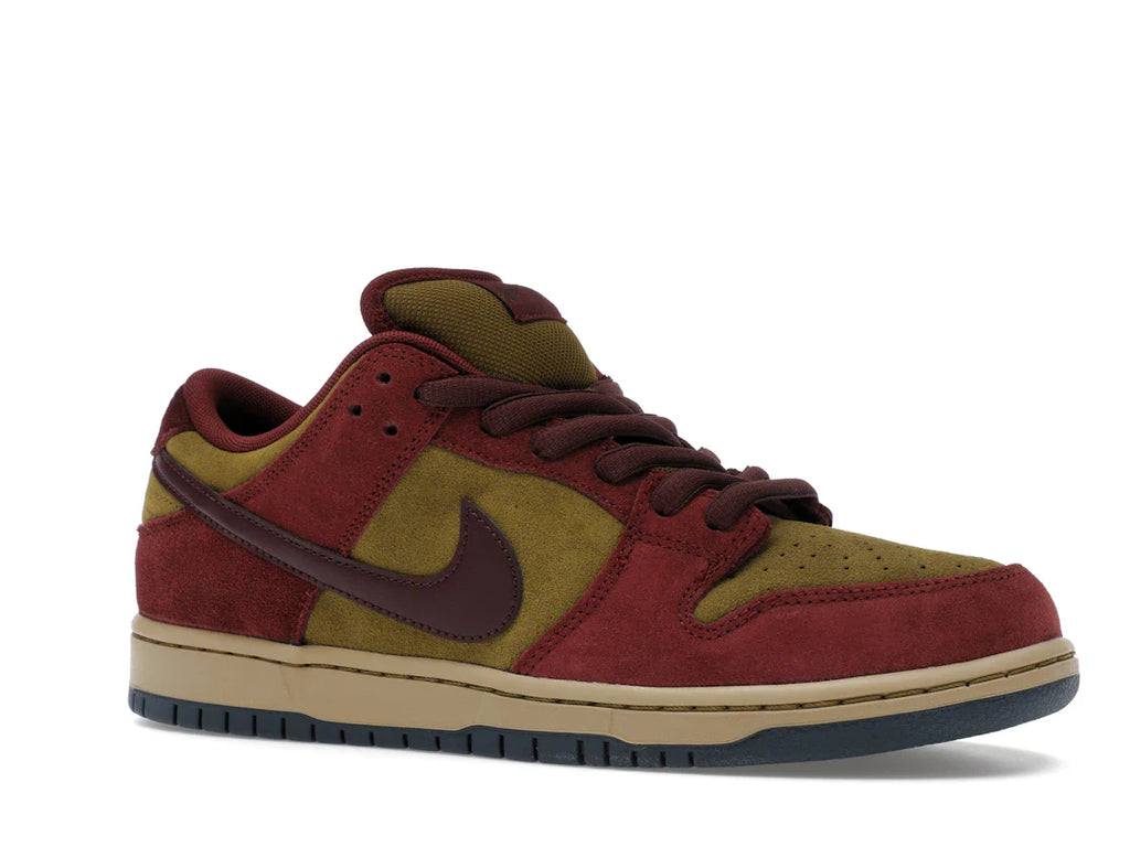 Nike SB Dunk Low Dark Team Red Olive Flak