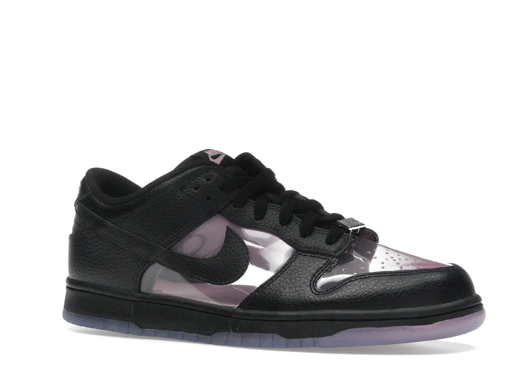 Nike Dunk Low Retro Transparent Schwarz Pink Rise