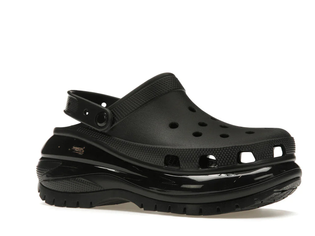 Crocs Classic Mega Crush Clog Schwarz