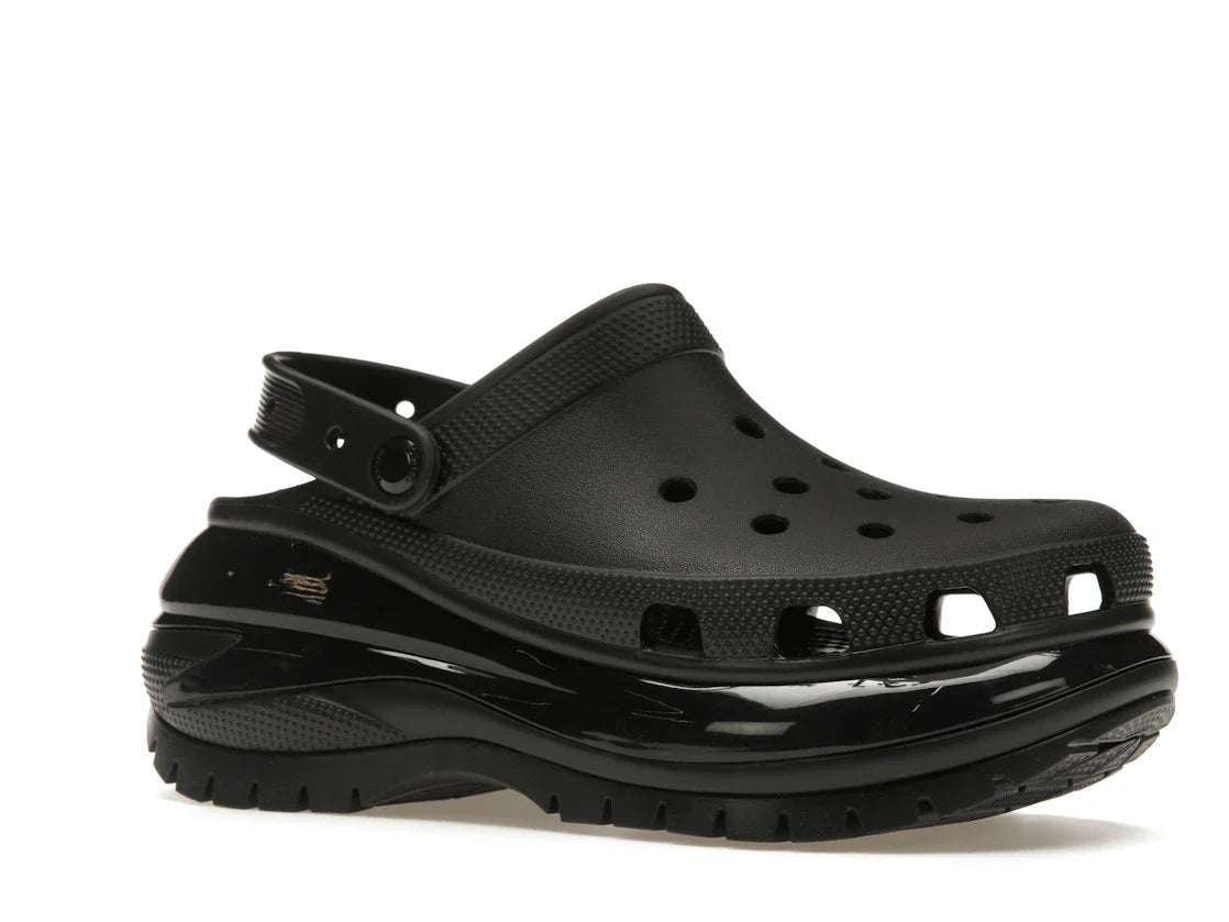 Crocs Classic Mega Crush Clog Schwarz
