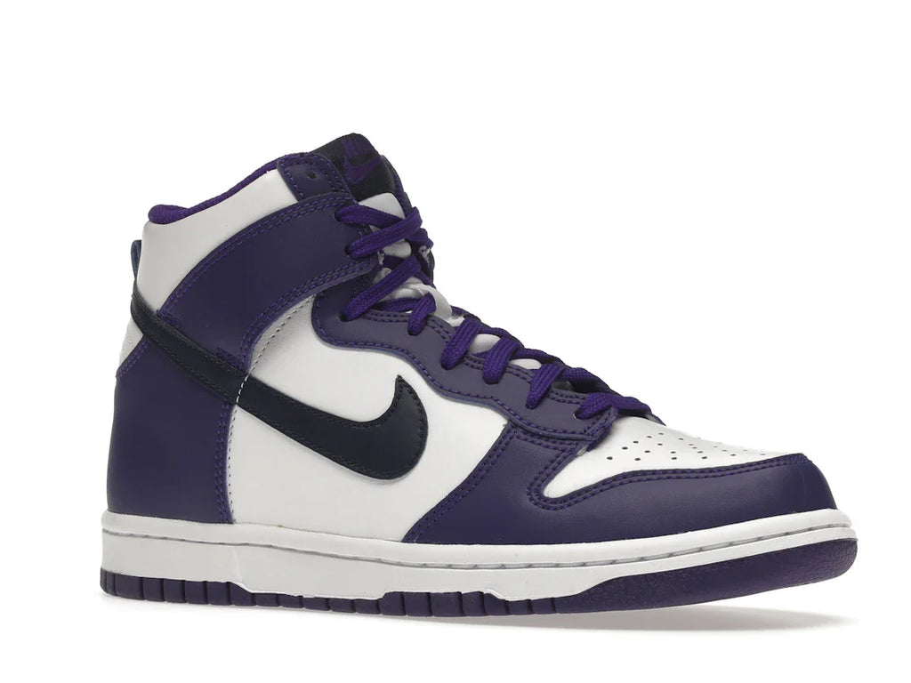 Nike Dunk High Electro Purple Midnight Navy (GS)