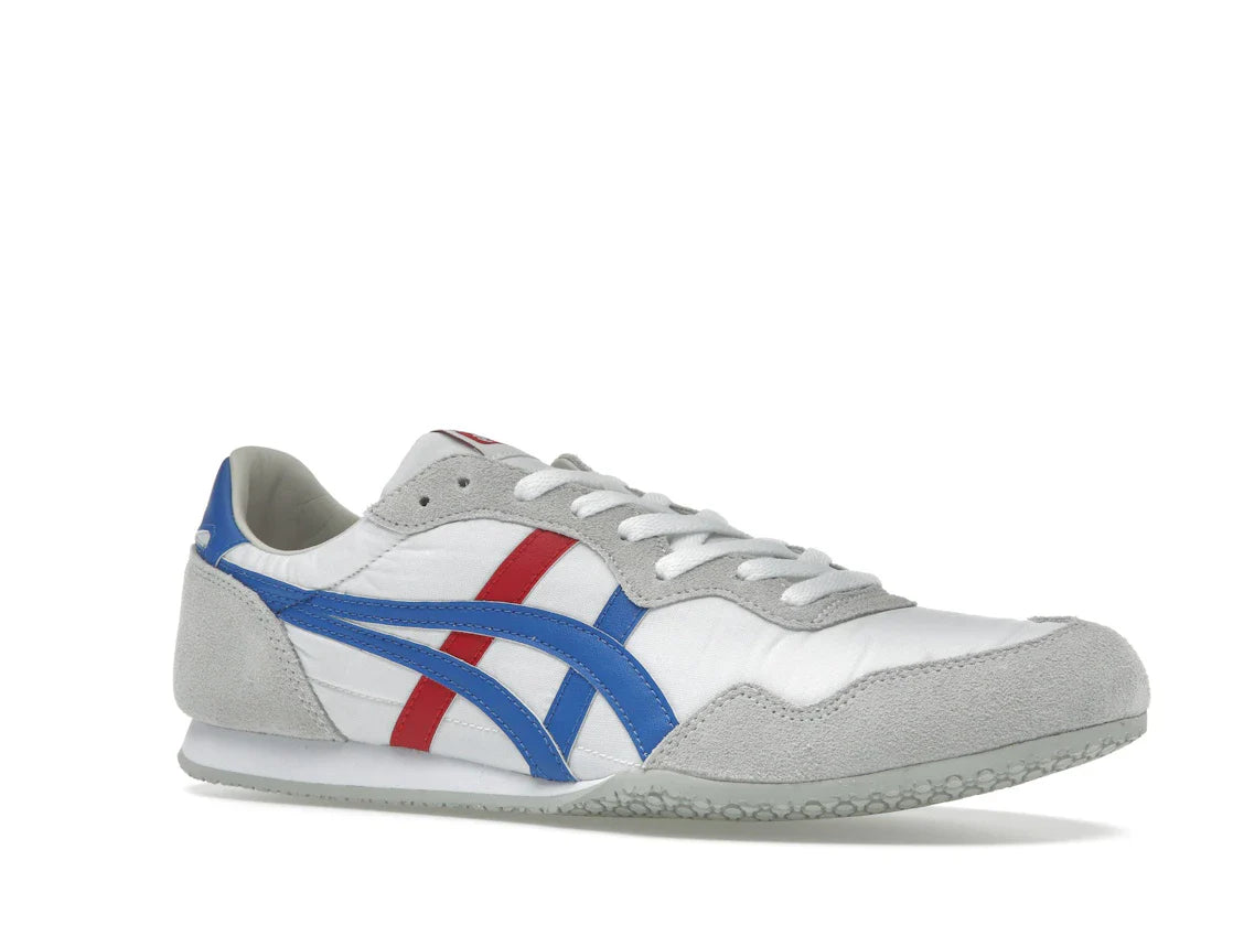 Onitsuka Tiger Serrano Weiß Directoire Blau Rot