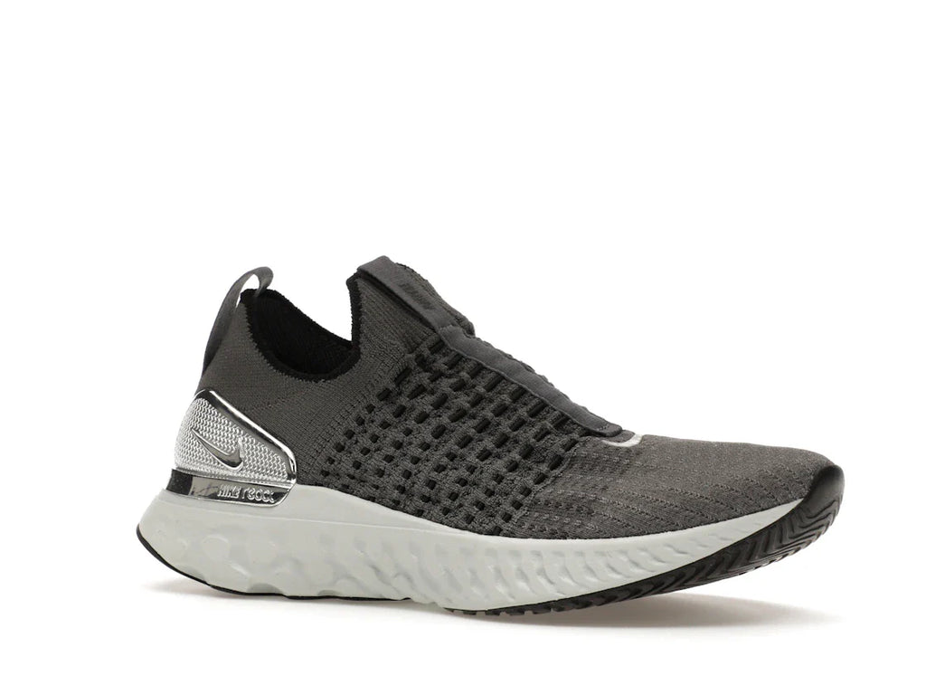 Nike React Phantom Run Flyknit 2 Eisengrau Silber