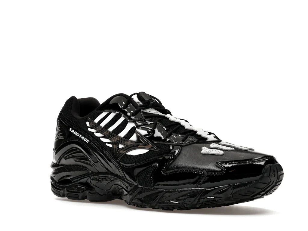 Mizuno Wave Rider 10 x Sabotage (SBTG) Schwarz Schwarz Weiß