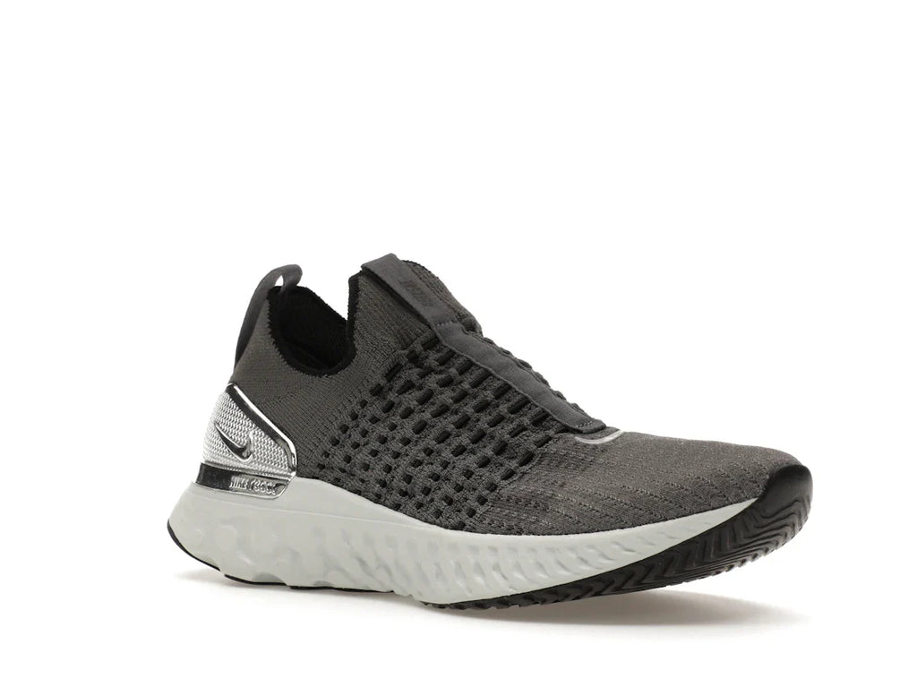 Nike React Phantom Run Flyknit 2 Eisengrau Silber