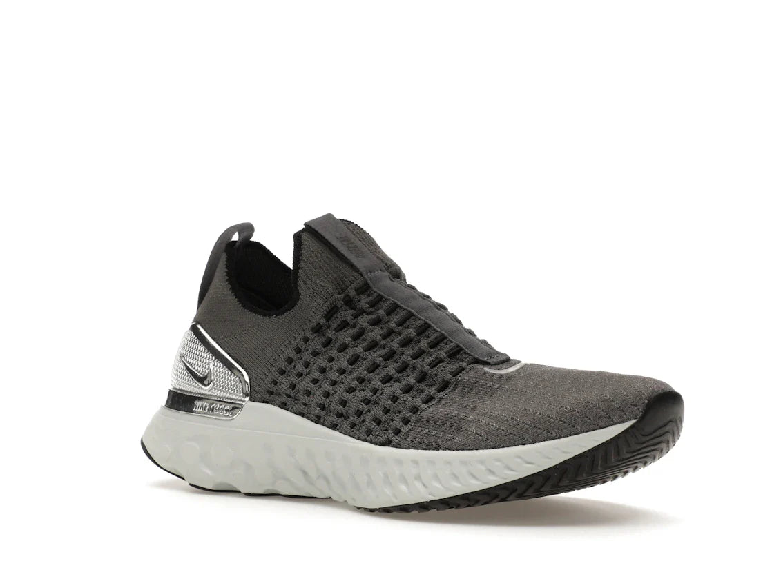 Nike React Phantom Run Flyknit 2 Eisengrau Silber