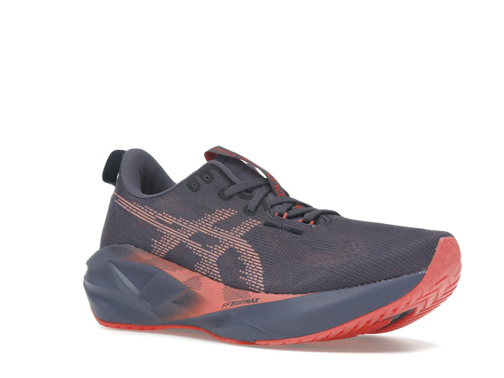 ASICS Novablast 5 Grauviolett Korallenriff