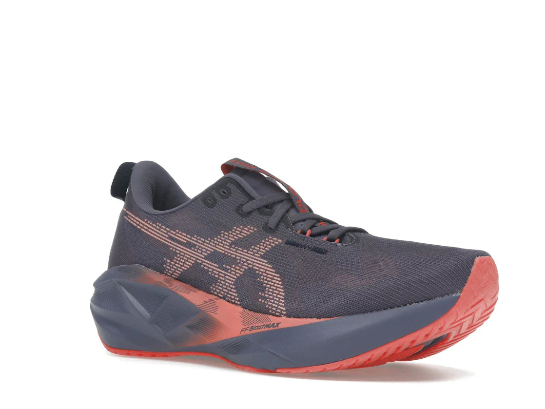 ASICS Novablast 5 Grauviolett Korallenriff