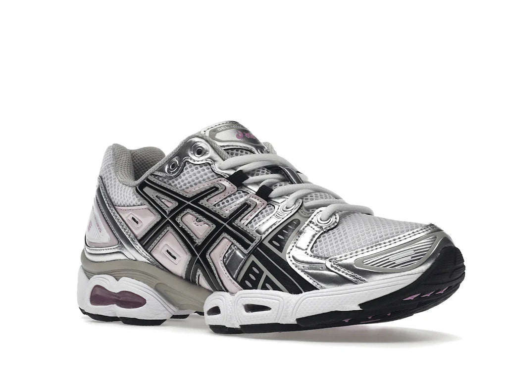 ASICS Gel-Nimbus 9 Weiß Schwarz Hellrosa (Damen)