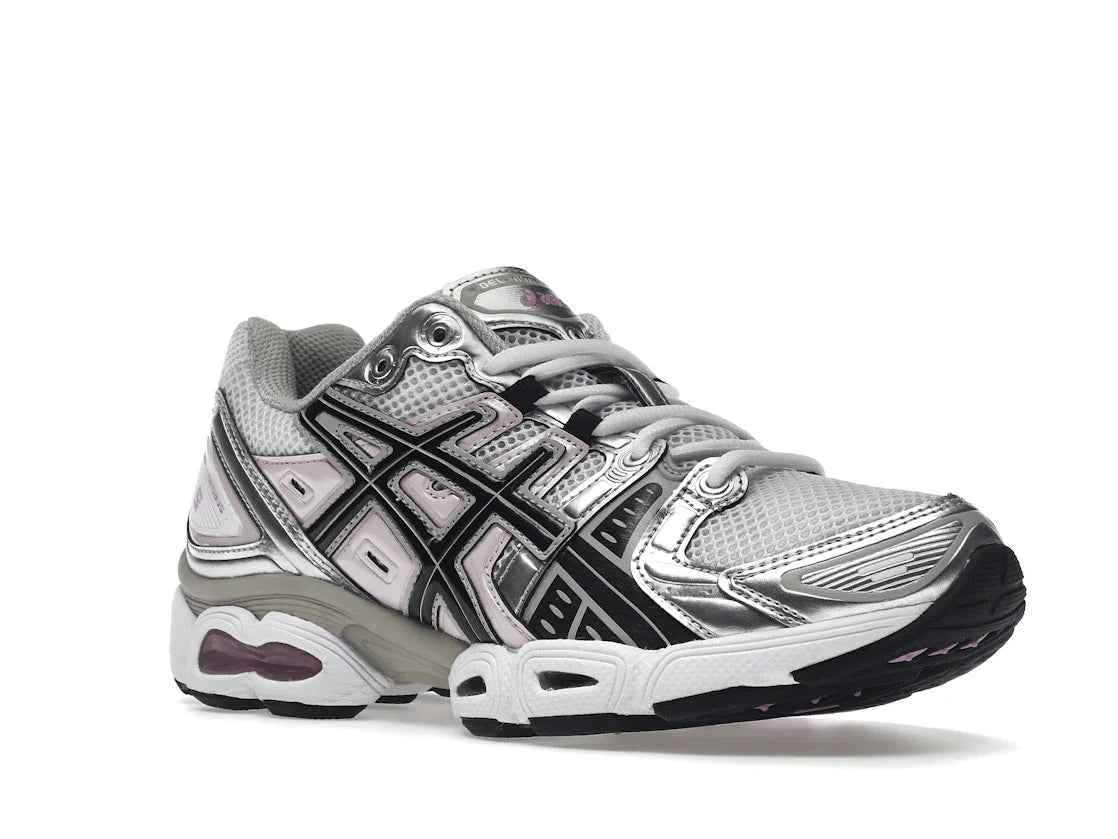 ASICS Gel-Nimbus 9 Weiß Schwarz Hellrosa (Damen)