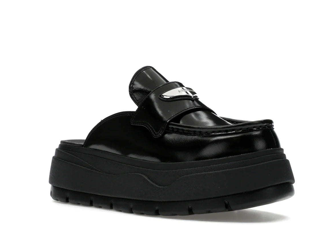 Jordan Mule Schwarz Metallic Silber (Damen)