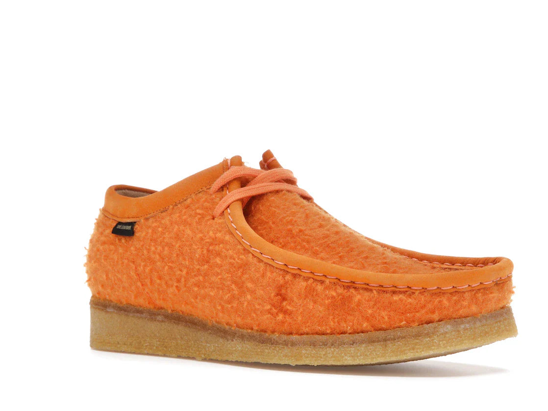 Clarks Originals Wallabee Aime Leon Dore Orange Casentino Wool