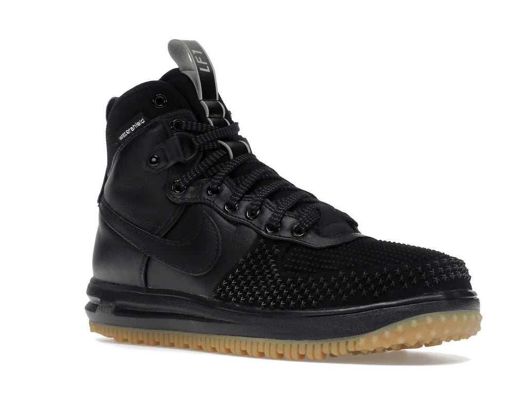 Nike Lunar Force 1 Duckboot Schwarz Gummi