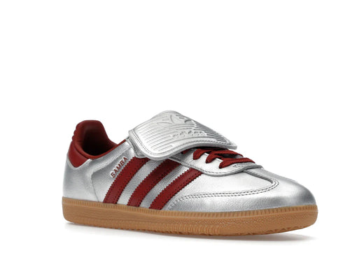 adidas Samba LT Silber Metallic Ruby Gum (Damen)