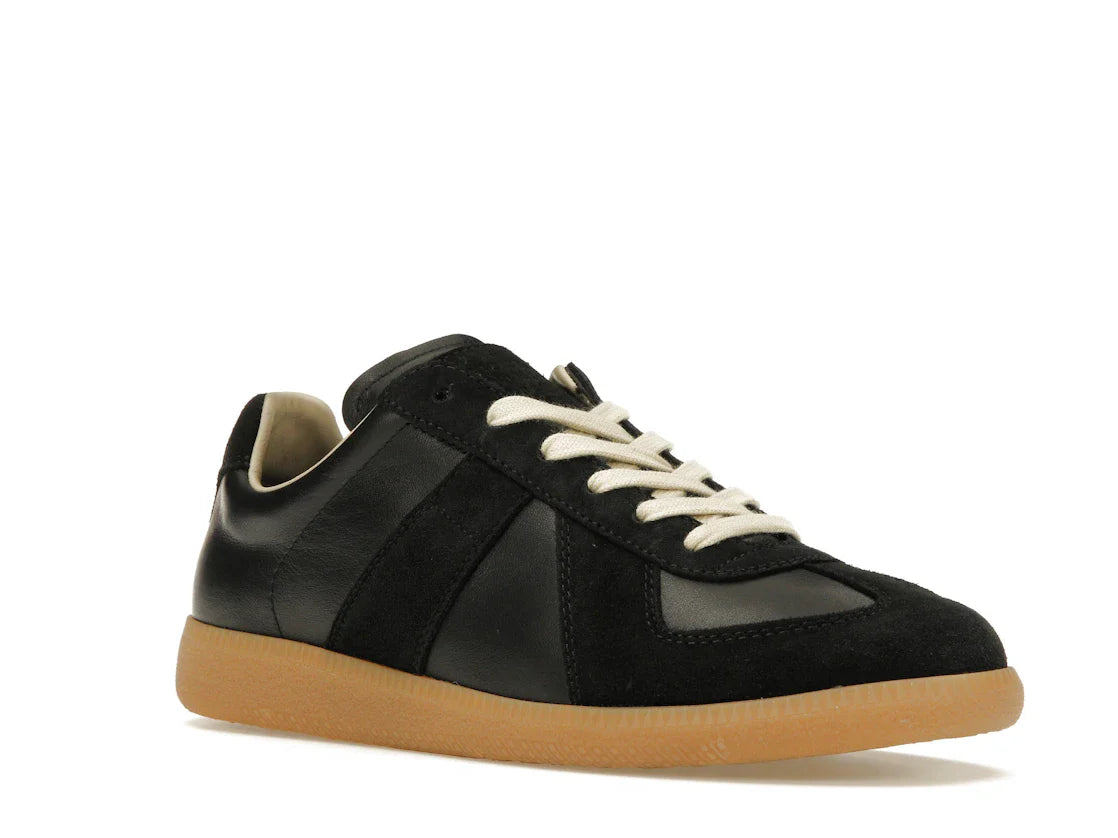 Maison Margiela Replika Deutsche Armee-Trainer (GATs) Schwarzer Gummi