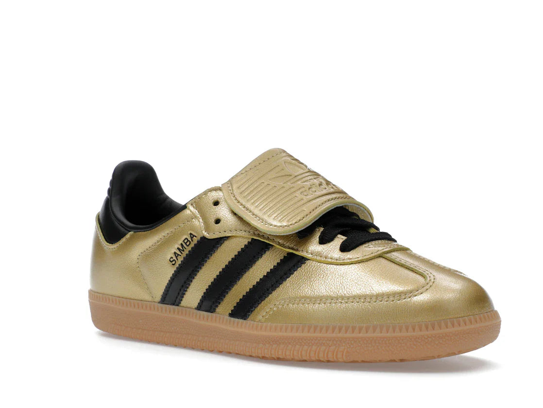adidas Samba LT Gold Metallic Black Gum (Damen)