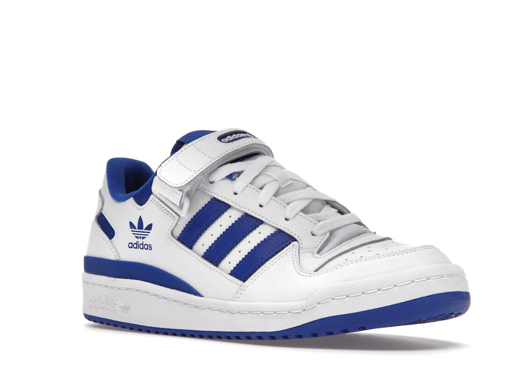 adidas Forum Low Weiß Königsblau
