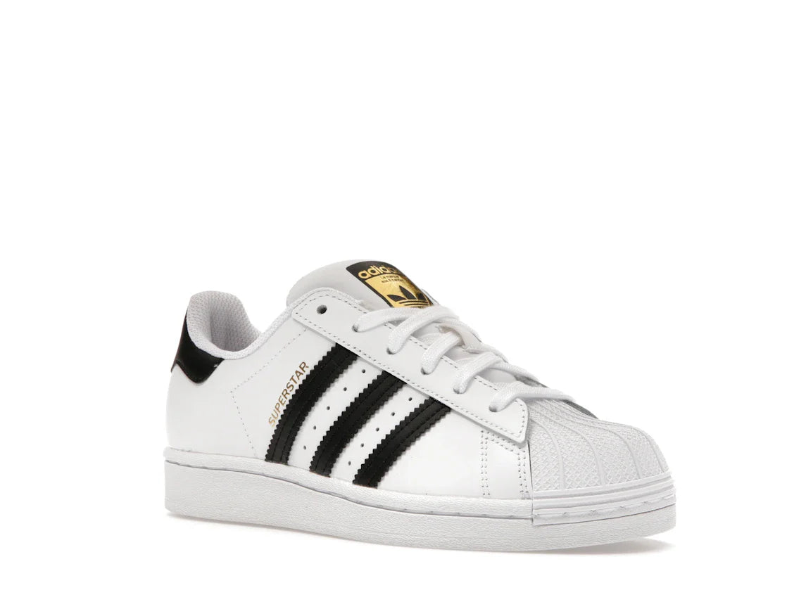 adidas Superstar Cloud White Core Black Gold (GS)