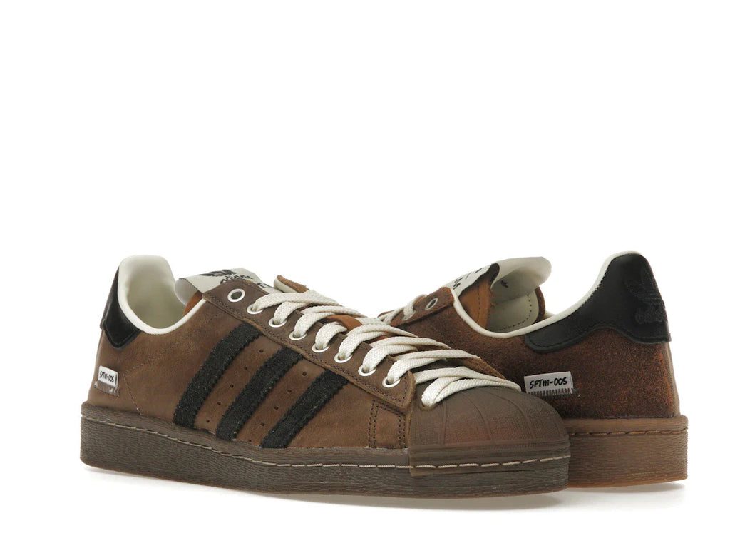 adidas Superstar Song für den Stummen Braun Schwarz