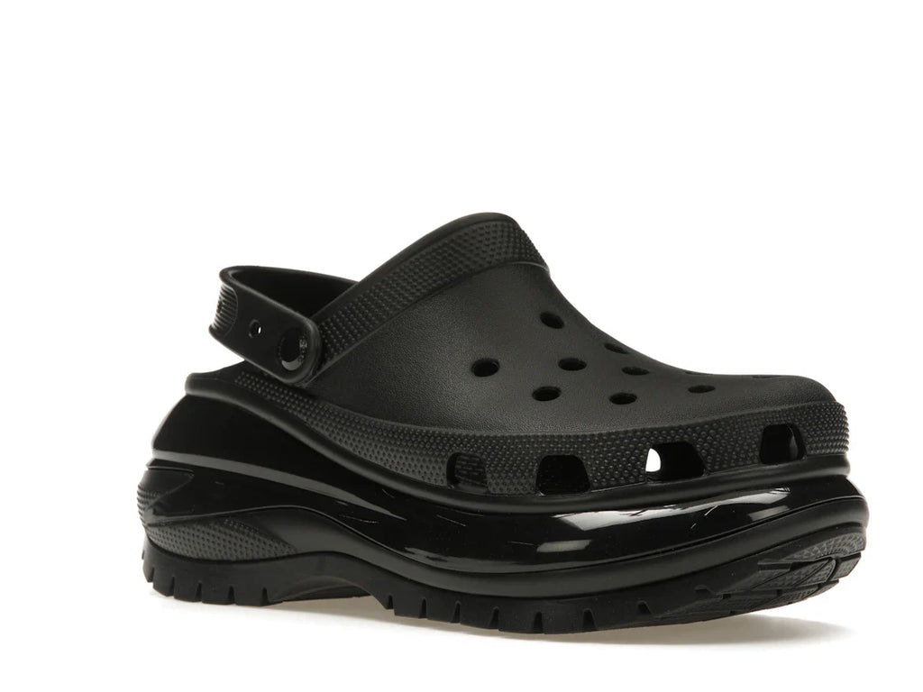 Crocs Classic Mega Crush Clog Schwarz