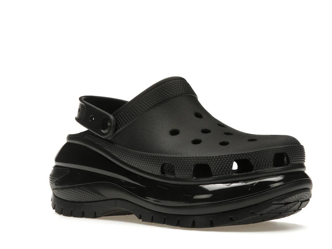 Crocs Classic Mega Crush Clog Schwarz