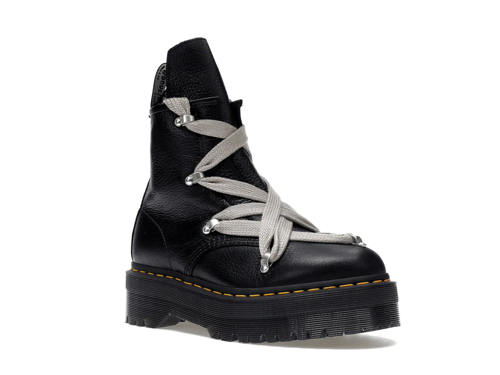 Dr. Martens 1460 Quad Ledersohle Pentagramm Jumbo Schnürstiefel Rick Owens Schwarz