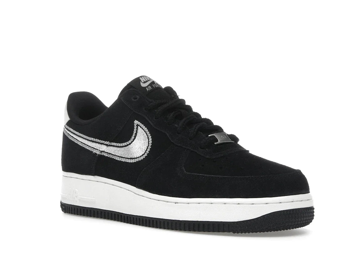 Nike Air Force 1 Low '07 LV8 Black Sail mit gesticktem Swoosh