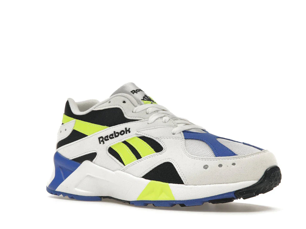 Reebok Aztrek Weiß Schwarz Kobaltgelb