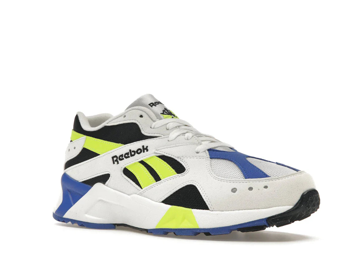 Reebok Aztrek Weiß Schwarz Kobaltgelb