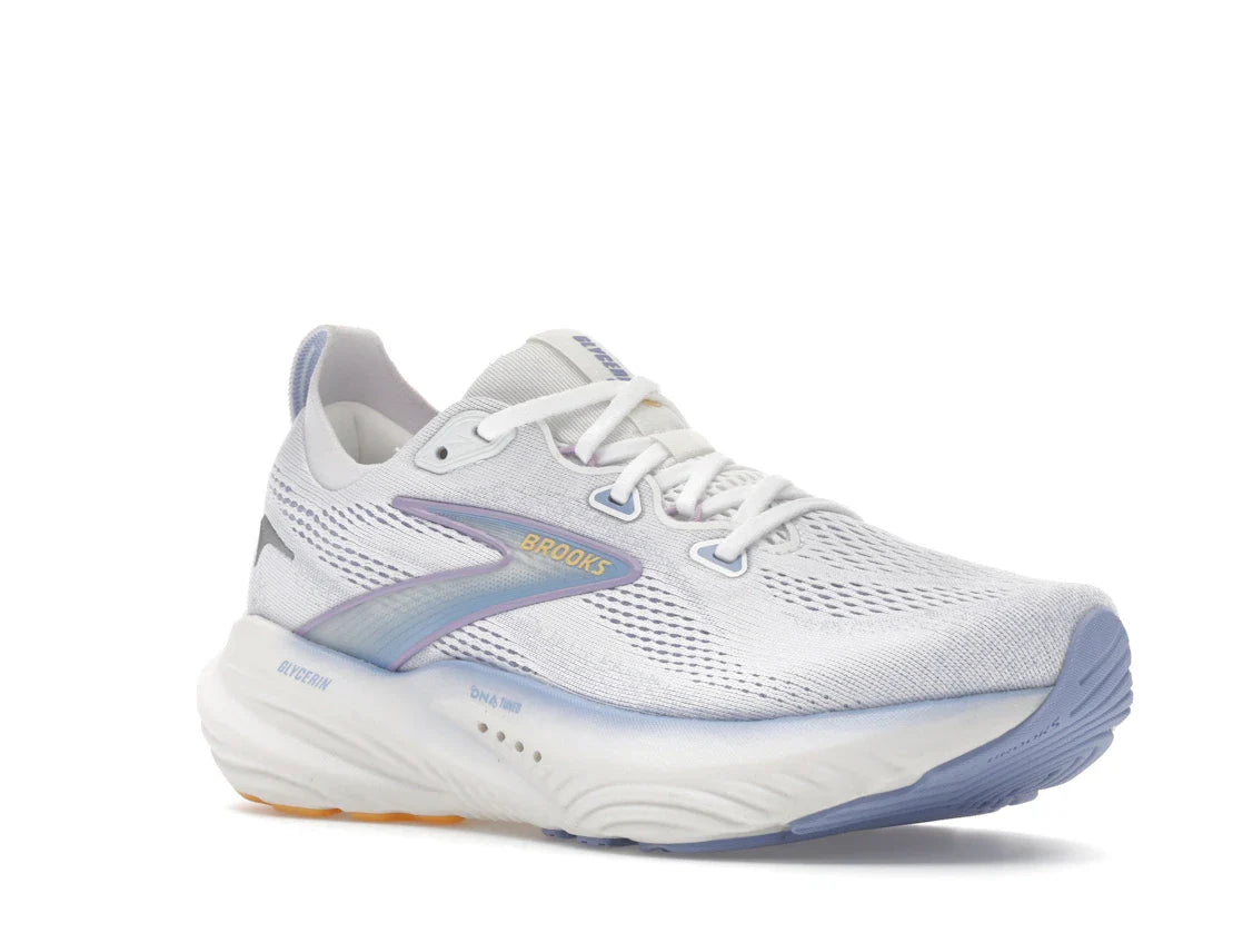 Brooks Glycerin 22 White Blue Heron Apricot (Damen)