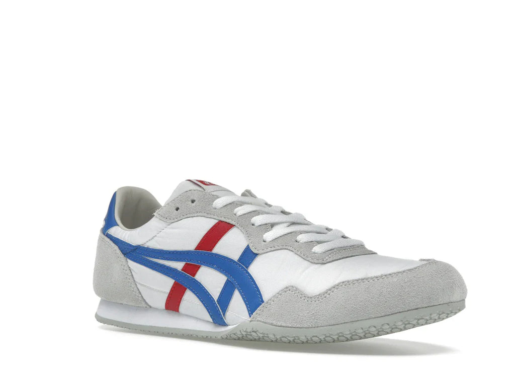 Onitsuka Tiger Serrano Weiß Directoire Blau Rot