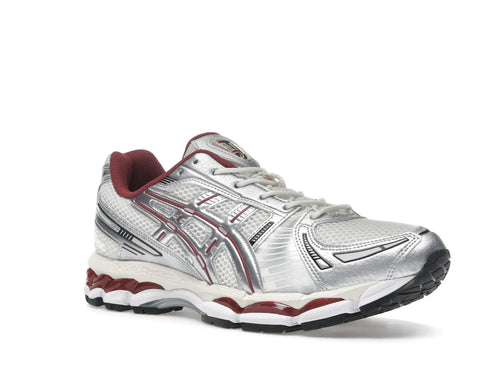 ASICS Gel-Kayano 12.1 Silber Burgund