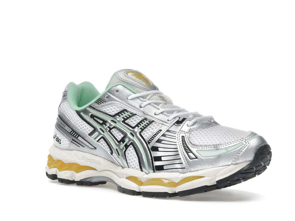 ASICS Gel-Kayano 12.1 Silber Grün Orange