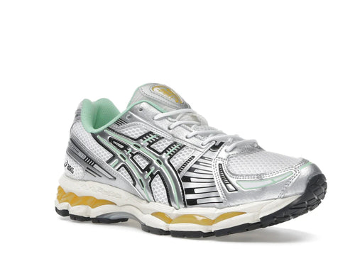 ASICS Gel-Kayano 12.1 Silber Grün Orange