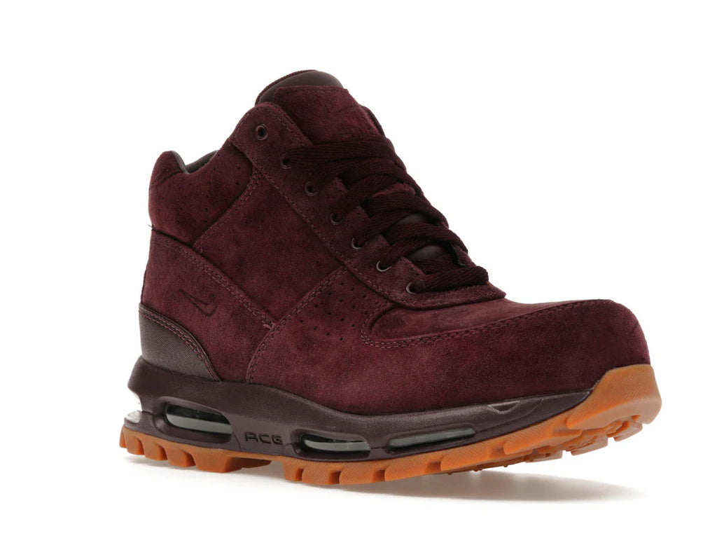 Nike Air Max Goadome Tiefburgunderfarbenes Wildleder